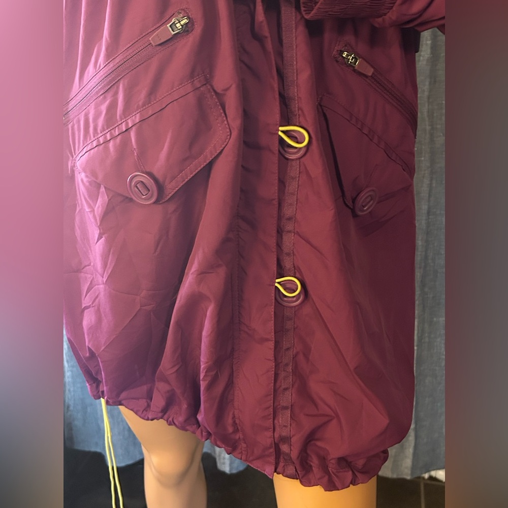 ATHLETA PURPLE RAIN JACKET DRAWSTRING QUILTED NWT - image 8
